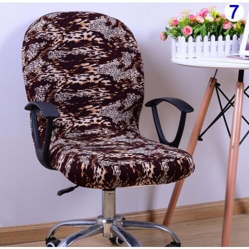 Spot Swivel Chair Cover Elastic Removable Printed Chair Cover for Computer Office VJ-Drop