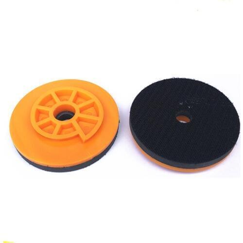 4 inch 100mm 5 inch 125mm 6 inch 150mm Snail Lock holder Adaptor Backer Pad Backing plate Disc Plastic Self Gripping Hook