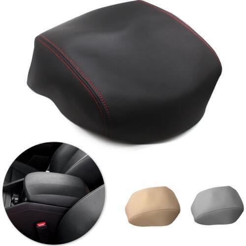 For Honda Pilot 2009 2010 2011 2012 2013 Car Interior Center Armrest Console Box Pad Microfiber Leather Cover Decor