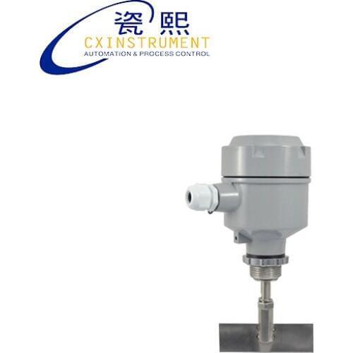 Rotary paddle level switch with flange connection