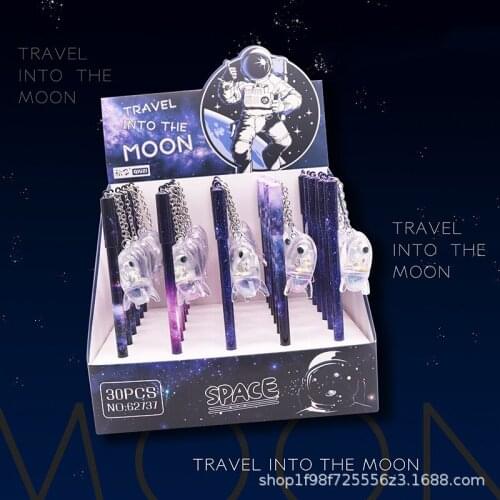 1pack Kawaii Gel Pens Rocket new rocket astronaut for writing Cute stationery office school