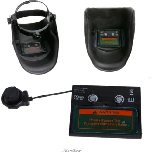 Solar Auto Darkening/Grinding Welding Filter Lens Of Welding Mask/Goggles Welding Helmet/Welder Cap UV IR Filter Shade