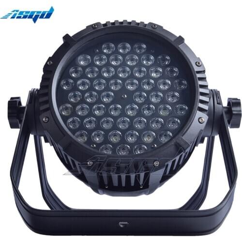 Waterproof Par Can 54x3W RGB 3in1 Led Wash Lighting Aluminum Outdoor Spotlight DMX DJ Pool Show Uplighting Stage Equipment ASGD