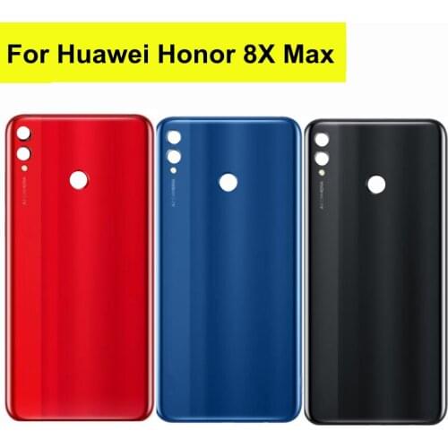 7.12" For Huawei Honor 8X Max Back Battery Cover Rear Housing Case 8x Max Battery Cover For Huawei Enjoy Max back Cover