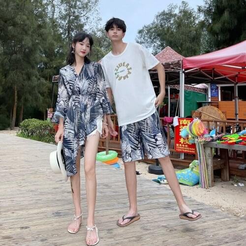 【 2219】2021 new couple summer suit couples clothes couples clothing