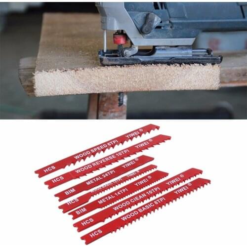 30pcs Assorted Steel U-shank Jigsaw Blade Set Fitting For Plastic Wood Jig Saw Tool High Quality