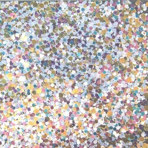 500Gram/lot 1mm2mm3mm Mixed Gold White Purple Round Dot Round Nail Glitter Round Ultrathin Sequins Nail Art Decoration YMP-02