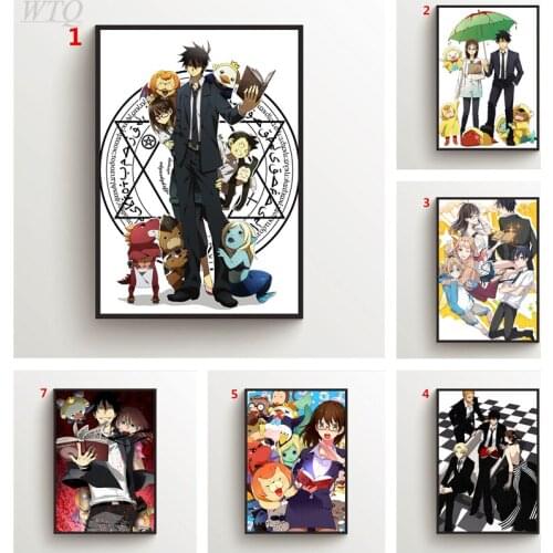 Anime Posters Yondemasuyo Azazel-san Canvas Painting Wall Decor Posters Room Decor Wall Art Picture Decoration Home Decor