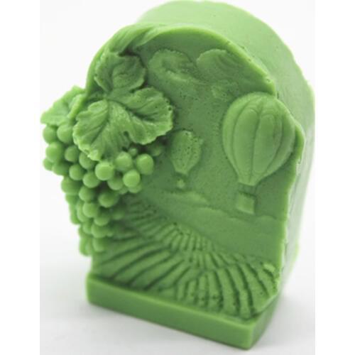 C535 grape round DIY silicone cake mould