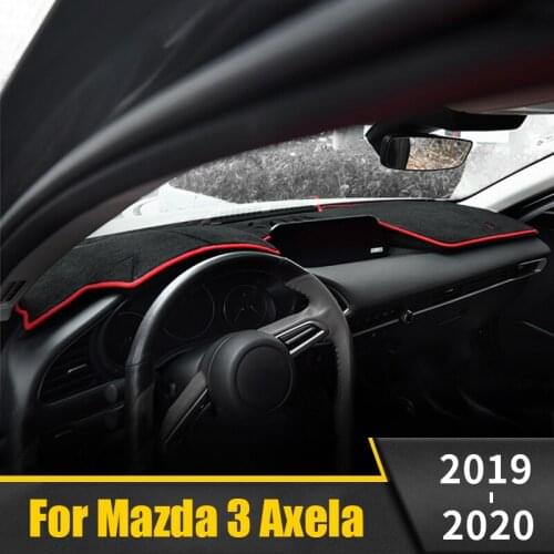 For Mazda 3 Axela BP 2019 2020 Car Dashboard Covers Mat Avoid Light Sun Shade Pad Instrument Panel Carpets Anti-UV Accessories