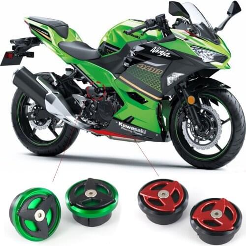 For Kawasaki EX400 EX250 Z400 NINJA250 NINJA400 NINJA 400/250 EX 250 400 -2021 Motorcycle Frame Hole Cap Cover Fairing Guard
