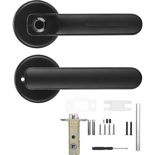 Intelligent Fingerprint Door Lock Keyless Security Entry Handle Locks for Home Apartment Office Home Door Fittings