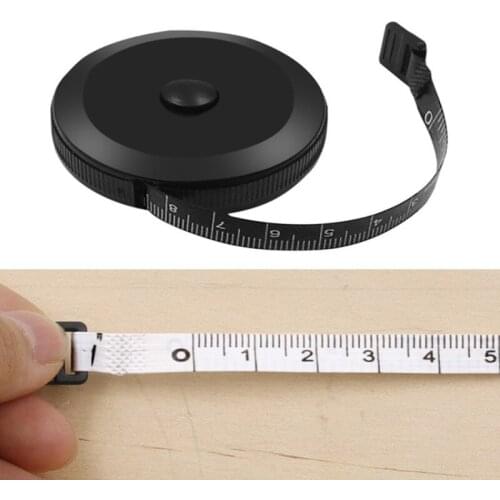 60inch Body Tailor Tape Measuring Tool Tape Ruler Measure For Sewing Tailor Fabric Measurements Tape Retractable Home Tape Ruler