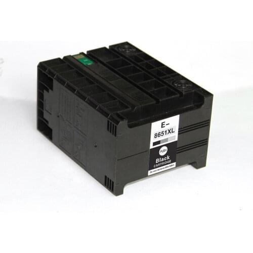 180ml Compatible ink Cartridge T8651 T8651XL with Pigment ink for EPSON WorkForce Pro WF-M5191 WF-M5190 WF-M5690 Printers