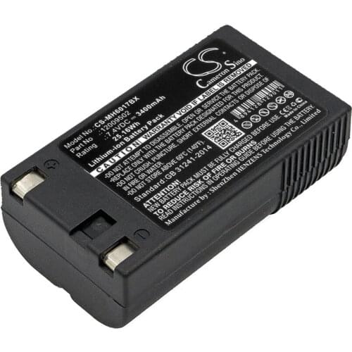 Cameron Sino Barcode Scanner Replacement Li-ion Battery 3400mAh For CipherLAB Sport 2, Sport 9460 Free Tools