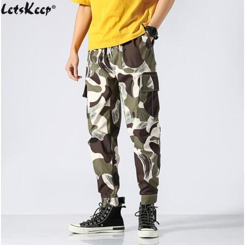 LetsKeep Men's Camouflage Pants