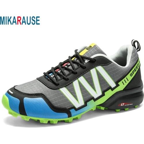 Mikarause New Athletic Shoes Men Running Shoes Outdoor Sport Hiking Sneaker Comfortable Trekking Shoes For Men Casual Shoes