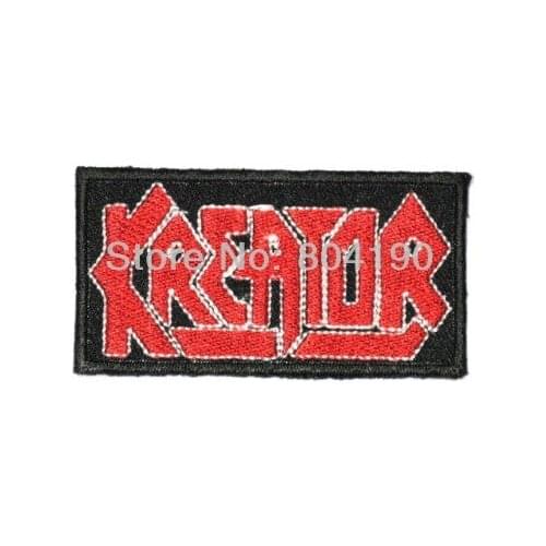 KREATOR LOGO Embroidered NEW IRON ON and SEW ON Patch Heavy Metal embroidery clothing accessories