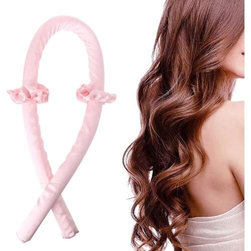Heatless Curling Rod Headband DIY Hair Styling Tools for Long Medium Hair