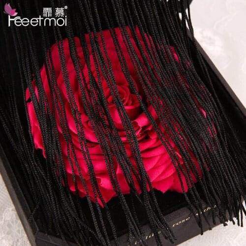 Sexy underwear mens underwear transparent sexy lace mesh hip tassel thong briefs 7194 sex toys adult toy