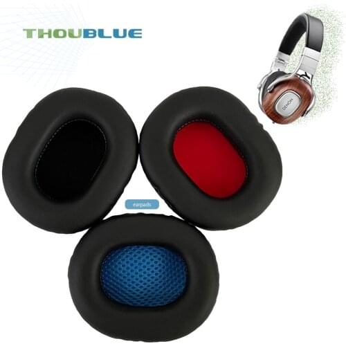 THOUBLUE Replacement Ear Pad For Denon AH-MM400 Earphone Memory Foam Cover Earpads Headphone Earmuffs