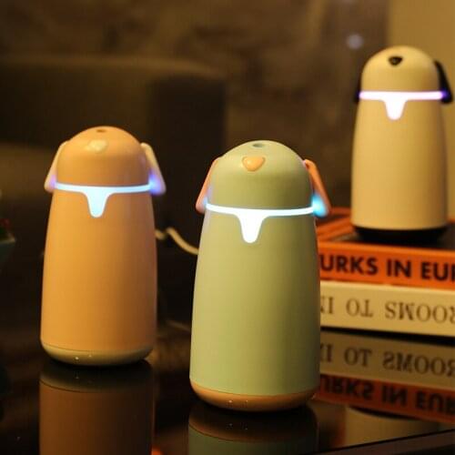 Usb Fogger Mist Maker With Led Night Lamp For Home Car 150ml Aroma Essential Oil Diffuser Ultrasonic Air Humidifier