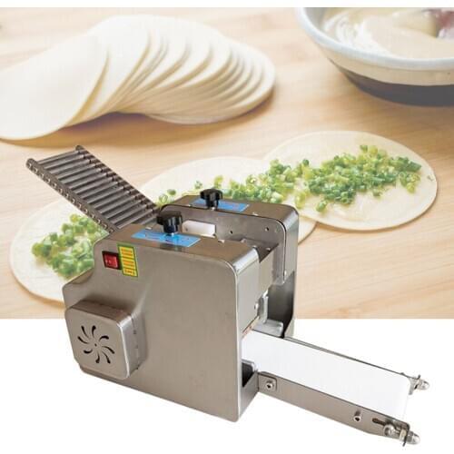 2020 best factory price tabletop automatic pizza/wonton dough skin making machine/dumpling gyoza wrapper machine