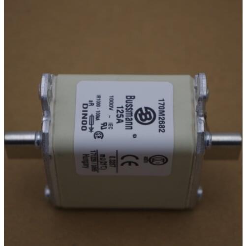3PCS 125A 1000V 170M2682 protector fuse thermal fuse electrical fuse