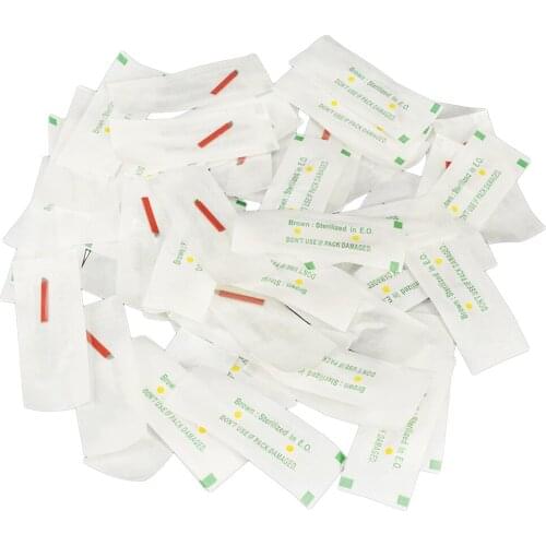 50pcs 12 Pins Permanent Makeup Eyebrow Tattoo Microblading Needles