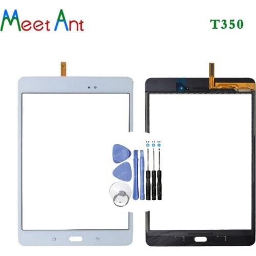 8.0" For Samsung Galaxy Tab A 8.0 T355 T350 SM-T355 SM-T350 Touch Screen Digitizer Sensor Front Outer Glass Lens Panel + Tool