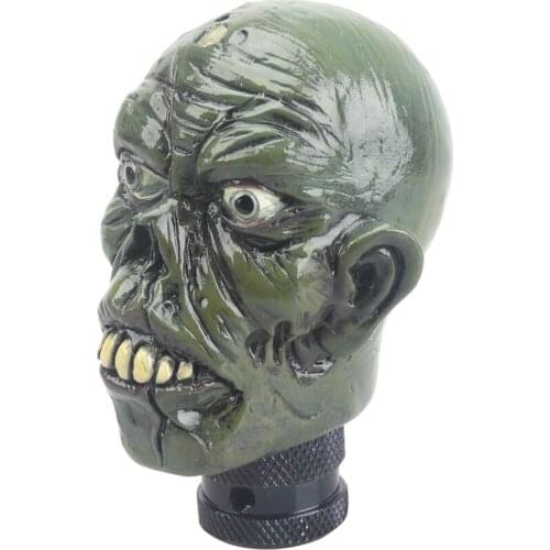 Car accessories decorative skull shift knob car manual shift lever shift lever knob shift knob