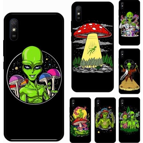Space Alien Magic For Xiaomi Redmi Note 9 Pro 8 Note 10 Pro 8T 9S Cover For Redmi 9T 9A 9C 7A 8A K40 Case