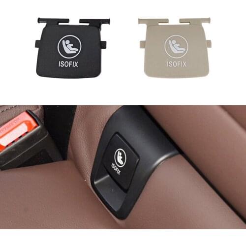 1PCS Child Seat Cover Safety Rear Seat Isofix Cover Buckle Cover for BMW X3 G08 2017 2018 2019 2020 2021 ABS Car Interior