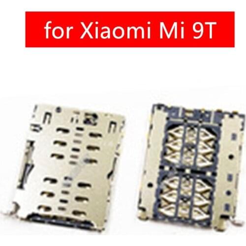 For Xiaomi Mi 9T SIM Card Reader Card Slot Tray Holder Connector Socket for Xiaomi Mi 9T Replace Repair Spare Parts