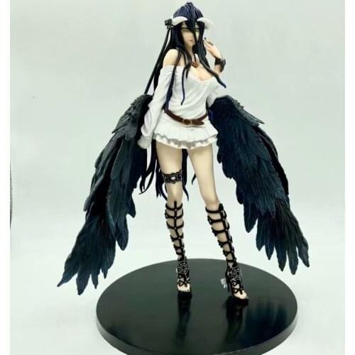 27cm Japanese Anime Union Creative OVERLORD III Albedo Sexy PVC Action Figure Toy Game Statue Anime figure Collectible Model