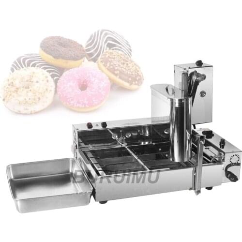 Commercial Electric Donut Machine Fully Automatic Crepe Sandwich Fryer Maker Donut Making Manufacturer