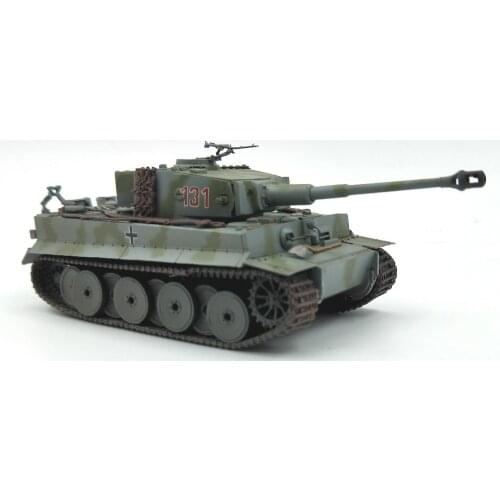1:72 German Tiger medium tank model, trumpet hand finished 36216 Collection model