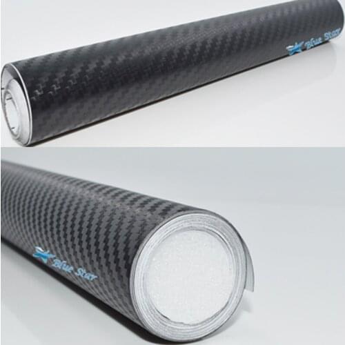 New Size 42cmx200cm 3D Carbon Fiber Vinyl Film Car Sticker Waterproof DIY Car Styling Car Interior Film Protector