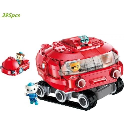 NEW Movie Creator Ideas City Octopus GUP-X Octonauts Cartoon Building Blocks Kit Bricks Classic Model Toys For Children Gifts