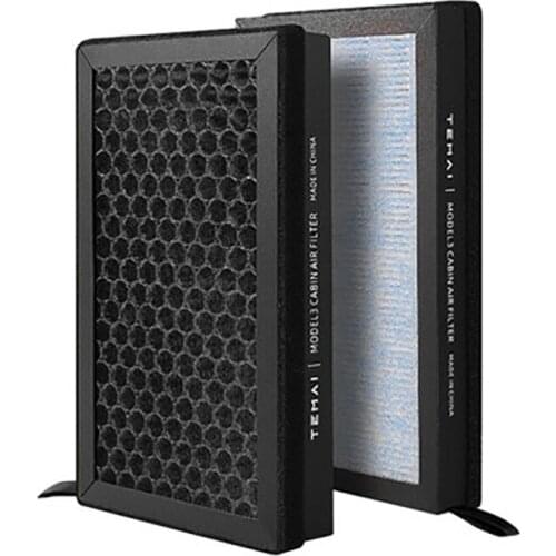 Suitable For Tesla Model3/Y 2017-2021 N98 Activated Carbon Air Filter Air Conditioning Filter Pm2.5 Activated Carbon Filter