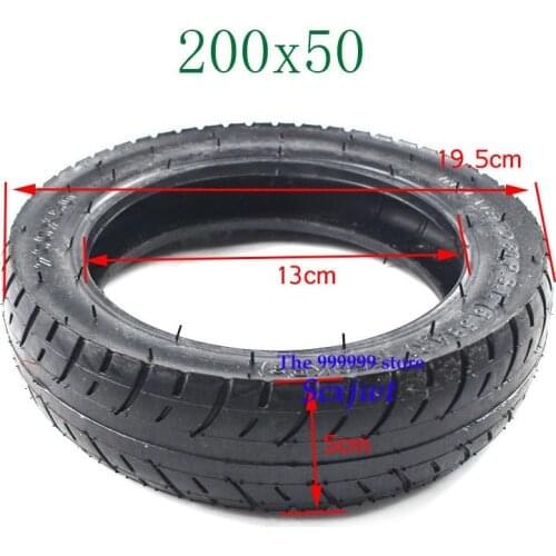 200x50 Mini folding electric scooter inner and outer tires 200X50 internal diameter 13 cm electric mini recreational wheel tyre