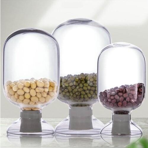 Cylinder-shaped Glass Bottle Sample Bottle For Display Glass Seed Bottle For Exhibition Showing 125ml 250ml 500ml