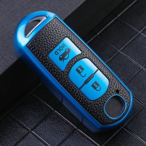 TPU Car Remote Key Case Cover For Mazda 2 3 6 Atenza Axela Demio CX-5 CX5 CX-3 CX7 CX-9 2015 2016 2017 2018 2019 Accessories