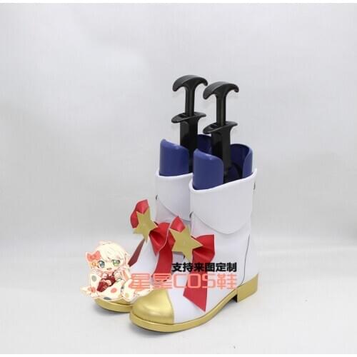 LOL Jinx The Loose Cannon Halloween Cosplay Shoes Boots X002