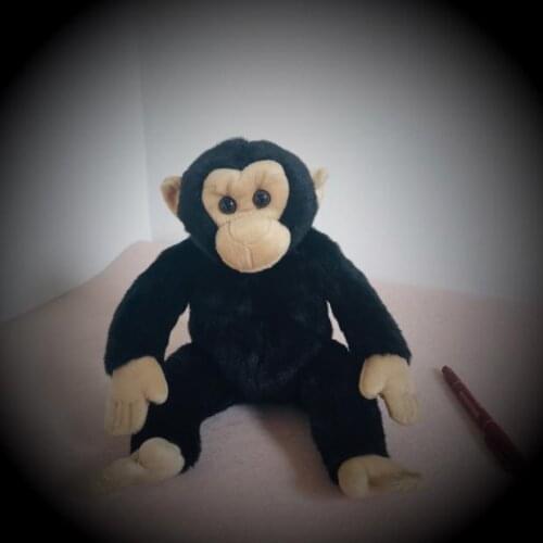 2019 Chimpanzee Monkey Plush Toys Simulation Giant Squid Stuffed Toys Cute Land Animal Plush Dolls for Kids Boys Girls Gifts