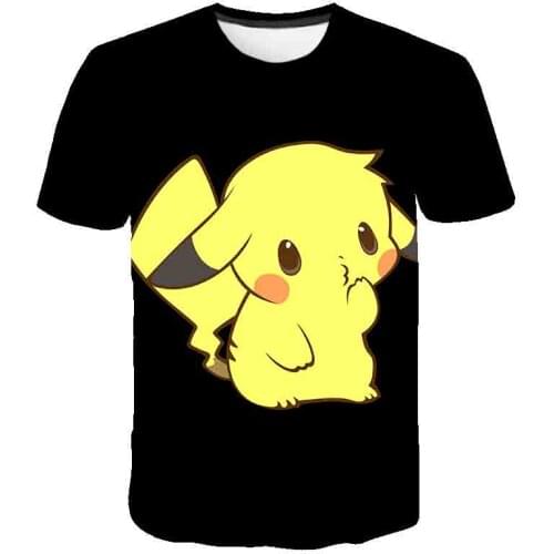 2021 Kawaii Parent-child outfit Kids T-Shirt Anime Cartoon 3D Printed Short Sleeve Funny Cute Tshirts Harajuku Casual Tee Shirt