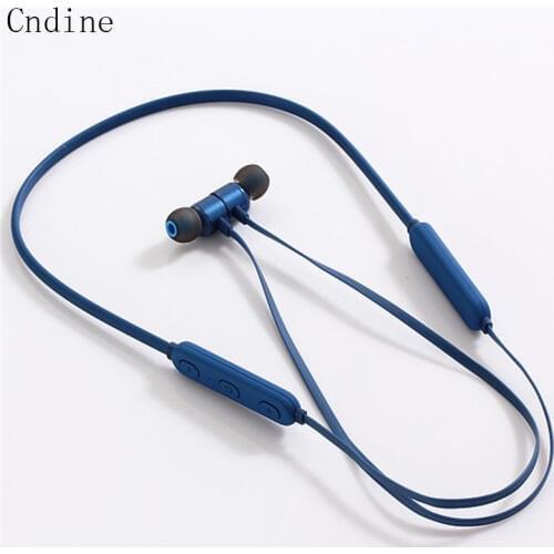 Wireless Bluetooth Earphone Magnetic Bluetooth Headset Earbuds for iPhone with Microphone Stereo Wireless Earphones Sport