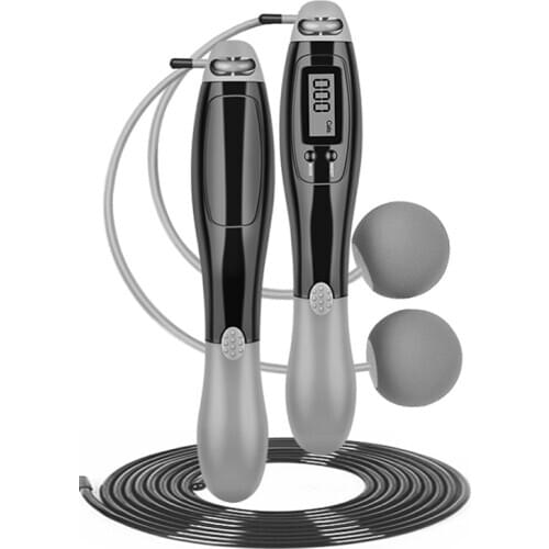 Cordless Jump Ropes Smart Electronic Digital Wireless Skip Rope Calorie Consumption Fitness Body Building Exercise SAL99