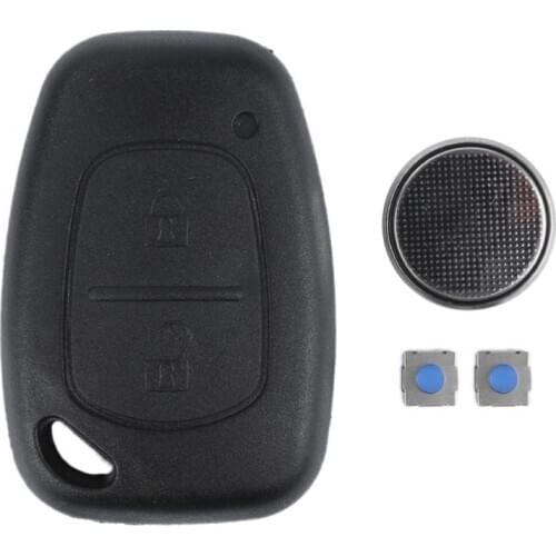 Remote Key Fob Shell Case Cover 2 Buttons For Renault Trafic Vivaro Master Auto Parts Car Accessories TXTB1
