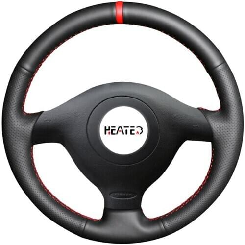 Braiding cover for steering wheel cover for Volkswagen VW Golf 4 Passat B5 Polo MK6 Seat Leon 1M Skoda Fabia 1